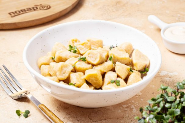Клецки из нутовой муки Клецки из нутовой муки