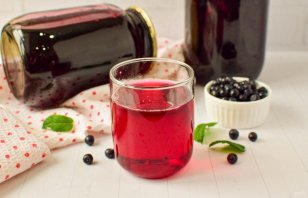 Компот из черники на зиму Компот из черники на зиму