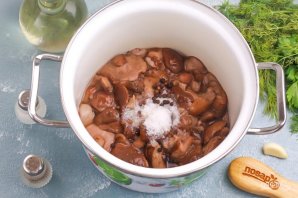 Маринованные маслята без уксуса