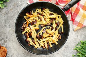 Моховики с картошкой