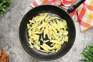Моховики с картошкой