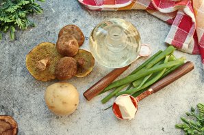 Моховики с картошкой