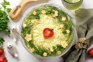 Салат "Мимоза" без моркови