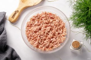 Салат "Мимоза" без моркови