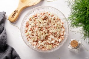 Салат "Мимоза" без моркови
