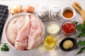 Шашлык из филе курицы Шашлык из филе курицы