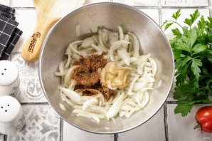 Шашлык из свинины с луком