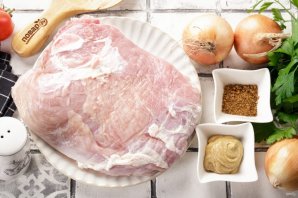 Шашлык из свинины с луком