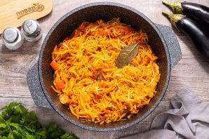 Солянка с баклажанами Солянка с баклажанами