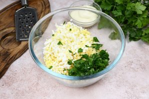 Сырный салат классический Сырный салат классический