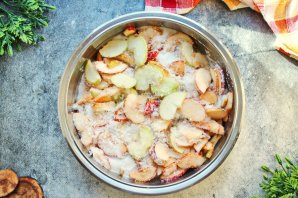Варенье из яблок дольками